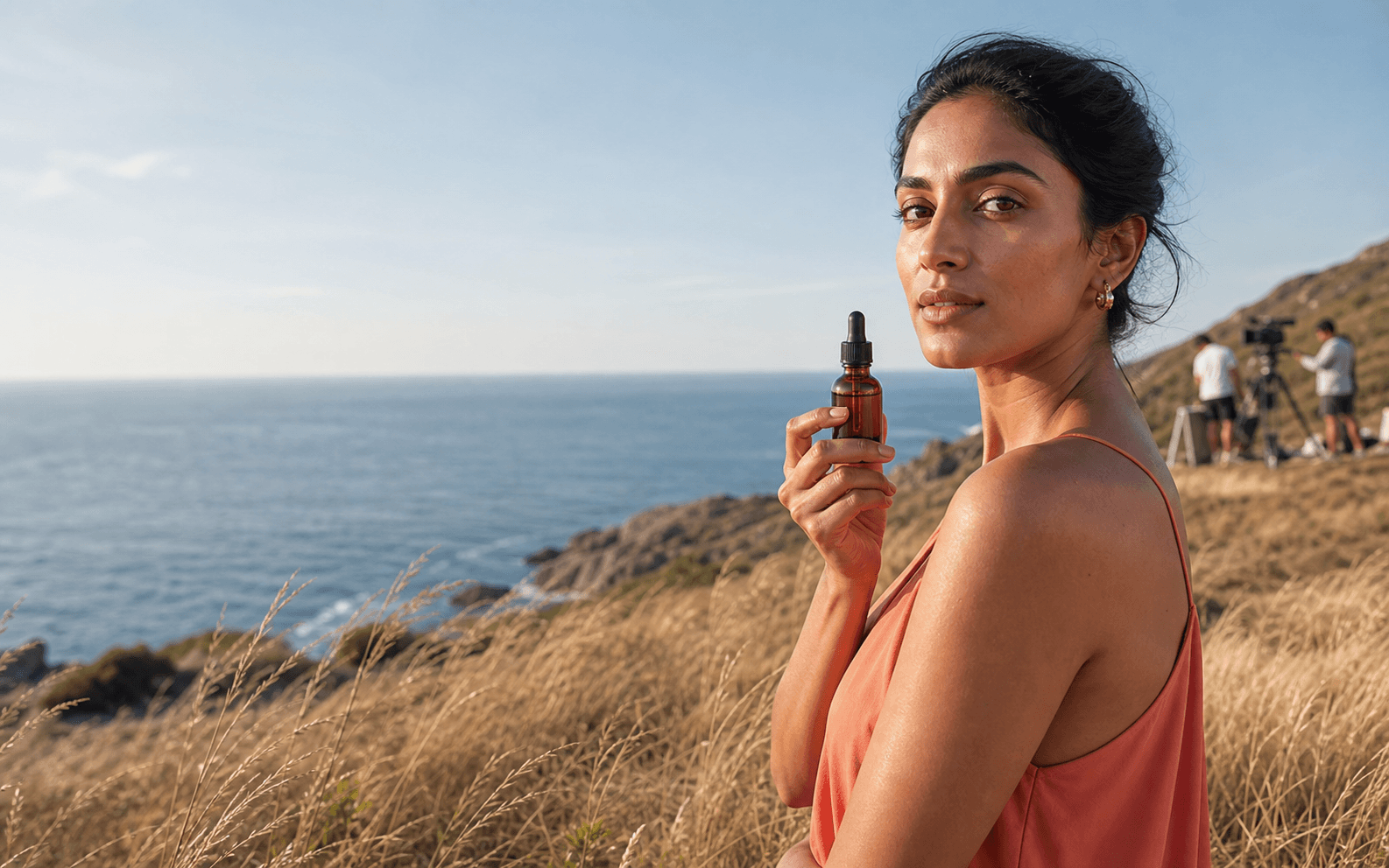 Coastal skincare creator campaign